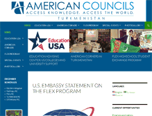 Tablet Screenshot of americancouncilstm.org